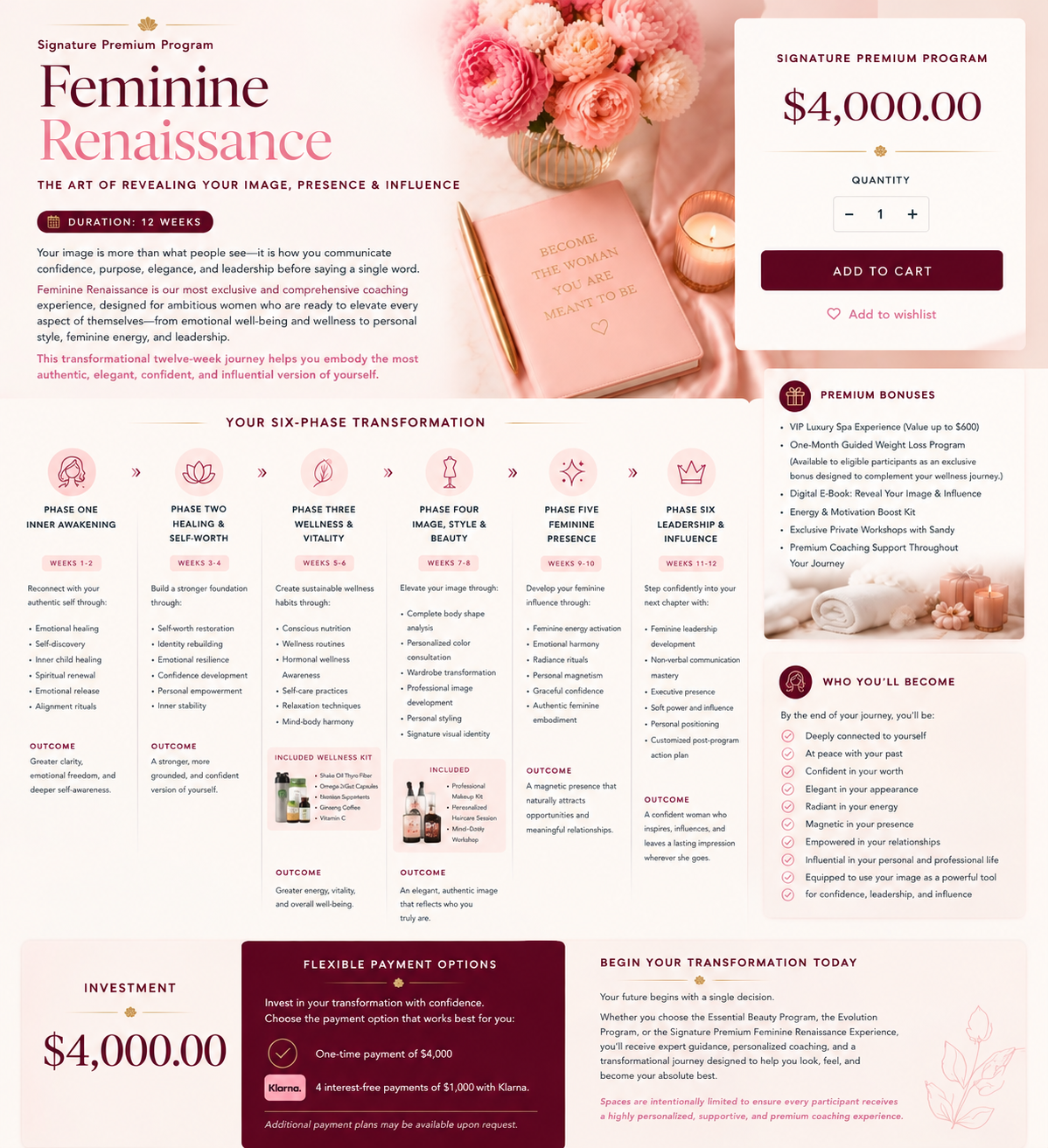 Signature Premium Program